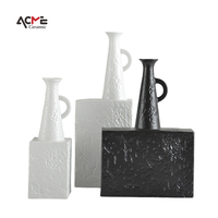 Vase en céramique de luxe nordique en gros pour la maison, avec fleurs - Décoration pour mariage et table de salon