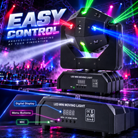 ZhonNa DJ Disco Ball Light LED Beam Laser Strobe 3-en-1 Moving Head 360 DMX Stage Testing Analysis Instrument Parts Accessory Kits