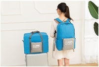 Bolsa de Viaje de Tela Oxford con Logotipo Personalizado de Fábrica, Duradera, Impermeable, con Cierre de Cremallera y Broche, para Uso en Exteriores, Unisex, Plegable, Ideal para Regalo Empresarial