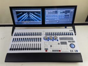 Kép màn hình cảm ứng ánh sáng giao diện điều khiển <span class=keywords><strong>DMX</strong></span> ánh sáng sân khấu giao diện điều khiển Dimmer DMX512 điều khiển cho Live tổ chức sự kiện DJ Câu lạc bộ đêm điều khiển - Product Image 2