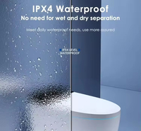 Offre Spéciale automatique salle de bain Closestool monté au sol Intelligent intelligent électrique toilettes cuvette Auto Flush capteur de pied toilette intelligente