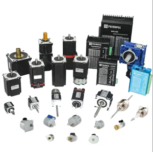 Primopal Tùy Chỉnh 2 Giai Đoạn 86Mm <span class=keywords><strong>CNC</strong></span> Trục Kép Ổ Đĩa NEMA 17 NEMA 23 Lai Động Cơ Bước - Product Image 1