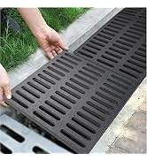 Offre Spéciale grille de vidange rectangulaire composite antivol légère en plastique pour caniveau de pluie - Product Image 6