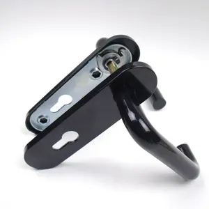 High Quality Nylon Lever Handle Euro standard Heavy Duty Spring Antibiosis Fire-rated Plastic Handle for Hospital door