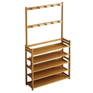 Multi-tiered <b>shoe</b> rack, doorway coat rack, original color hat rack, integrated <b>shoe</b> rack, <b>storage</b> rack for rental apartments - Product Image 5