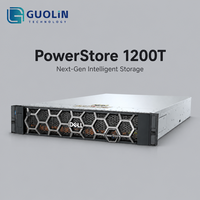 Dell EMC PowerStore 1200T, stockage unifié, 25 emplacements pour disques NVMe de 2,5 pouces, 384 Go de mémoire pour la virtualisation de centre de données, base de données