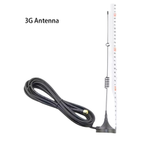 Antenne magnétique double bande 2G 3G 4G 5G LTE GPRS 600-2700MHz 12dBi-Male Connector GSM External Router Antenna Vertical 5M 3M