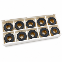 Plaquettes de fraisage CNC en carbure de tungstène LPMT18 forme triangulaire pour matériaux M/P/K/S, personnalisation OEM