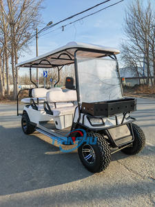6-Sitzer Golf Buggy Custom ized <span class=keywords><strong>2</strong></span> 1-Sitzer Elektrischer Sightseeing-Bus <span class=keywords><strong>2</strong></span> 4 6 8 Sitze Elektrischer Shuttle-Golf wagen für Hotel garten - Product Image 2