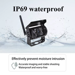 Iposter 7in xe tải van không dây kỹ thuật số tín hiệu đảo chiều màn hình phía sau/phía trước xem 2MP ip69 máy ảnh với 18 hồng ngoại LED ai BSD Kit - Product Image 4