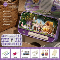 Kit DIY Diorama Théâtre - Modèle de Scène Miniature en Bois 51-100 Pièces - Artisanat Créatif Fait Main pour Collectionneurs - Décoration Unique pour la Maison