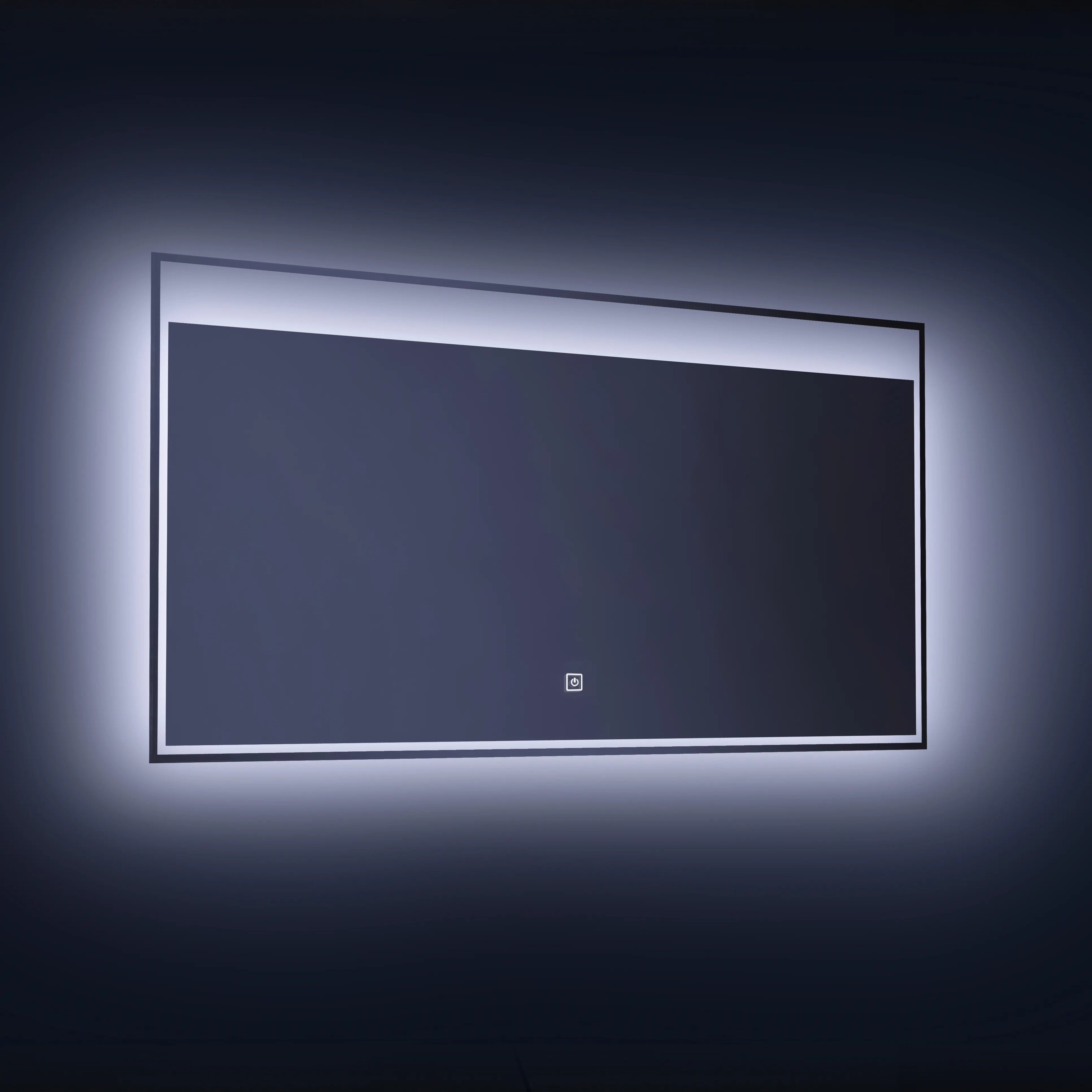 Customized Design square Sensor Switch Backlit Led Light Bathroom Mirror