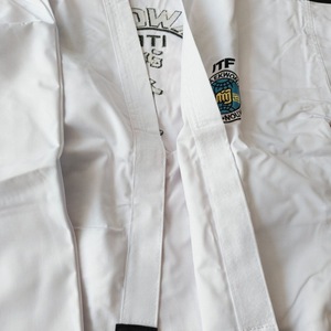 Uniforme de <span class=keywords><strong>Taekwondo</strong></span> ITF Quteng, côtelé, léger, respirant, ceinture noire, entraînement, uniforme de <span class=keywords><strong>Taekwondo</strong></span> ITF, pantalon uniquement - Product Image 2