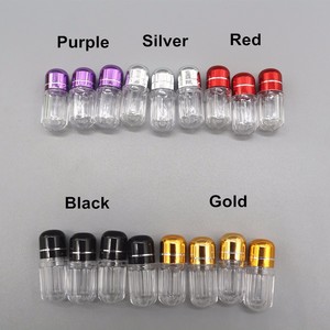 Lege Pillen Aluminium Pil Fles Pil Fles Plastic Capsule Verpakking Custom <span class=keywords><strong>Capsules</strong></span> Hexagonale <span class=keywords><strong>Mini</strong></span> Single Capsule Flessen - Product Image 2