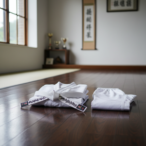 <span class=keywords><strong>Kimono</strong></span> da Karate Personalizzabile OEM per Uomo, Vendita Calda, Durevole, in Cotone Bianco, Abbigliamento Sportivo con <span class=keywords><strong>Cintura</strong></span> in Tela e Motivo Arti Marziali - Product Image 3