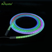 Lampu Strip Neon Fleksibel 360 Derajat dengan Tabung Silikon IP65 Tahan Air LED Strip untuk Pencahayaan Lanskap dengan Remote Control