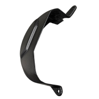 Carenado de Fibra de Carbono Real Carbonart para Ducati Hypermotard 698 Mono 2024/2025, Cubierta del Motor - Nuevo