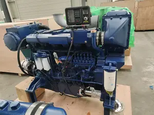 WP13 500HP 6 Cylinder 4 Stroke Marine Diesel Engine For Boat