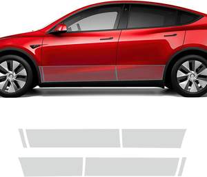 Película Protectora de Pintura para Automóvil de TPU Transparente Brillante Precortada de 8.5mil, Autoregenerable, HD, para Tesla Model Y 2020-2025 (No para Juniper) - Product Image 1