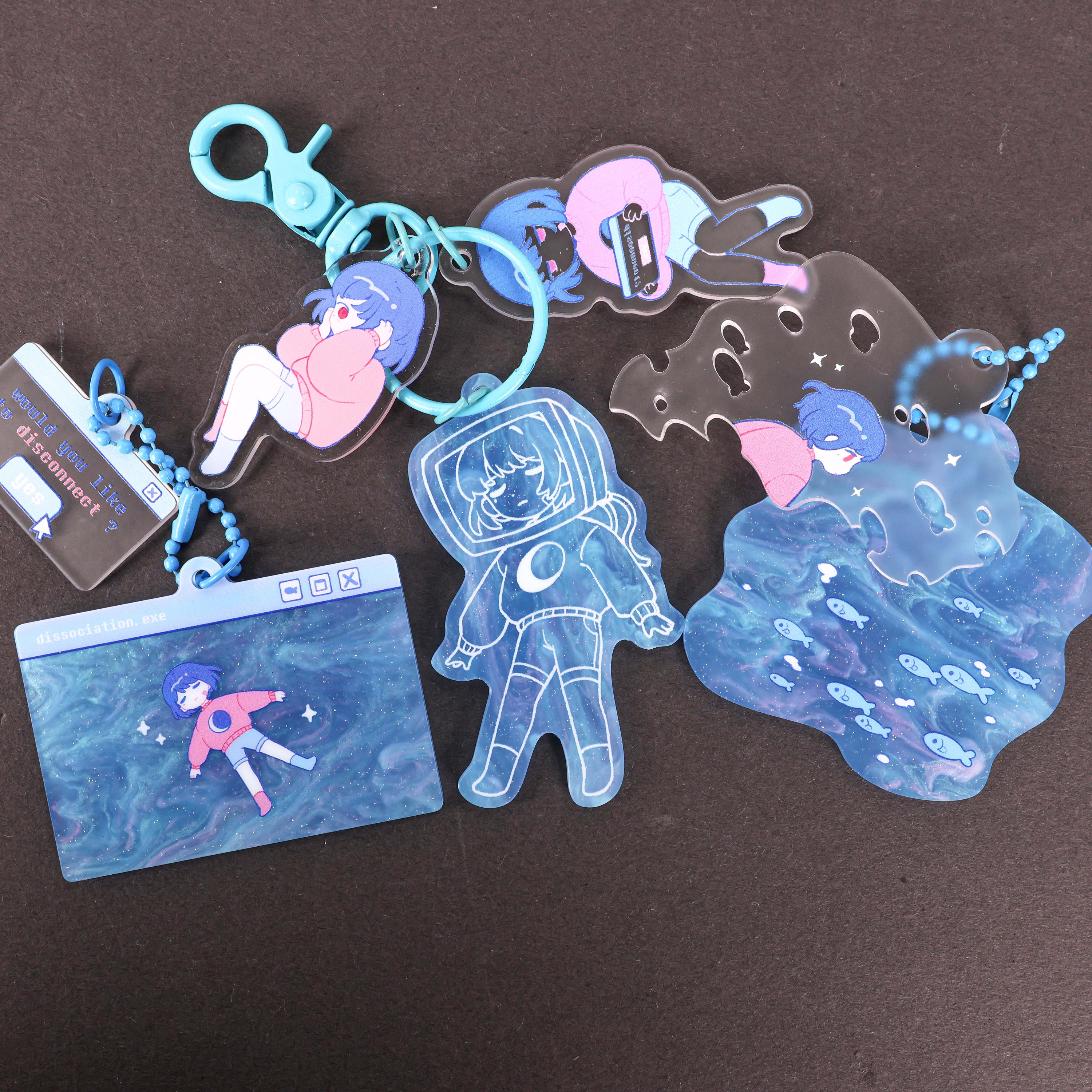 Frosted Acrylic Keychain Custom Acrylic Keychain Customized Mica
