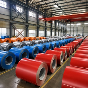 Bobina de Acero Galvanizado Prepintado DX51D SGCC, Lámina de Acero GI con Recubrimiento de Color en Bobina para Techos Metálicos, Paneles Sándwich - Product Image 6