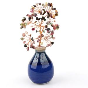 Naturale di cristallo della mano del tessuto di cristallo albero di natale albero della vita di pietra - Product Image 5