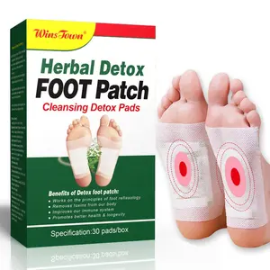 Foot Patch Cleansing Detox Health Care Products Chinese Herbal Beauty bamboo Detox Foot Patch detox foot pads