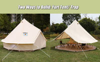Tente de jeu sur mesure, tente de camping de luxe, imperméable, pour 12 personnes