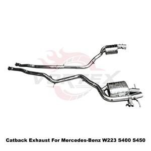 Vortex International-Trader Preferred Stainless Tubing For Mercedes-Benz W223 S400 S450 2020-2025 - Product Image 2