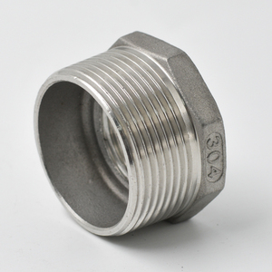 Stainless Steel 304 pipa berulir pipa fitting pipa Stainless Steel benang <span class=keywords><strong>BSPT</strong></span> peredam wanita Hex Bushings - Product Image 5