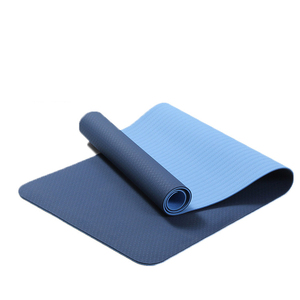 <span class=keywords><strong>Tapis</strong></span> de <span class=keywords><strong>yoga</strong></span> pliable en daim double couche JUNSHANG pour femme, antidérapant, adapté aux voyages, 6 mm TPE, ligne de <span class=keywords><strong>marquage</strong></span>, sac de transport, 183 cm, en vrac - Product Image 1