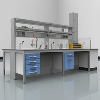 Mobilier de laboratoire sur mesure, bancs de travail modulaires pour mécaniciens, postes de travail de chimie, bureaux de laboratoire pour les lycées