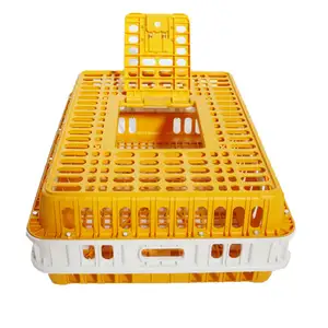 New poultry Bird Cage Plastic Chicken Transport Cage Poultry Farm Equipment