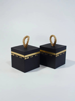 Eid Mubarak Ramadan Kareem Tragbare Geschenkbox Eid-Party-Geschenkboxen Eid al-Fitr Feiertags-Süßigkeitenbox Verpackung für Schokolade