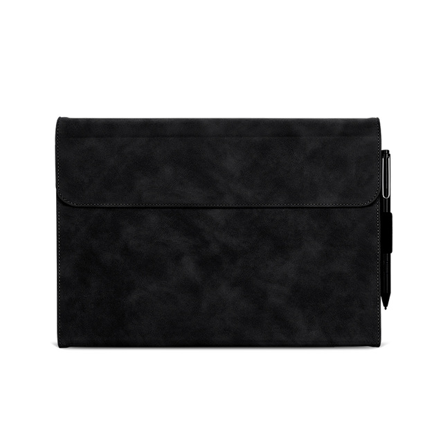 Full Body protection Soft Leather Tablet Cover for Microsoft Surface Pro 11 10 9 Pro 6 /7 Go Tablet case with Keyboard