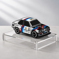 Voiture de drift miniature HSP 1/64 RC 2.4G RTR, modèle de course sur route avec système d'éclairage LED, véhicule télécommandé DIY pour bureau