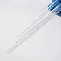 100 pipettes compte-gouttes jetables en plastique de 1/2/3/5 ml pour transfert précis de liquides, excellente aspiration