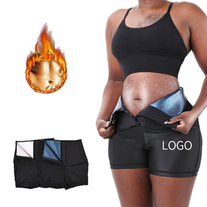 Pantalon <span class=keywords><strong>de</strong></span> survêtement <span class=keywords><strong>de</strong></span> sauna en néoprène avec logo personnalisé pour femmes, legging <span class=keywords><strong>de</strong></span> fitness avec contrôle du ventre, corset d'entraînement <span class=keywords><strong>de</strong></span> la taille, vêtements <span class=keywords><strong>de</strong></span> forme grande taille - Product Image 3