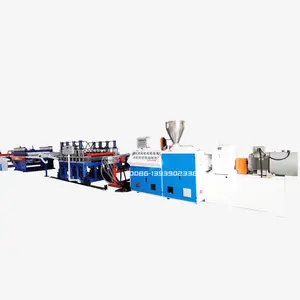 Qiangsheng Hot sale WPC PVC foam board production line with lamination machine