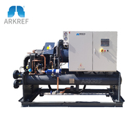 Système de refroidissement de centre de données Arkref SGHSH170YW 380V, refroidisseur d'eau industriel haute efficacité 73,3 kW, refroidisseur d'eau refroidi par eau