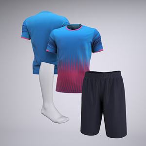 Aangepaste 100% Sublimatie Sport T Shirts Mesh Voetbal Jersey Mannen Klassiek Voetbal Uniform - Product Image 2
