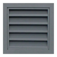 Volets verticaux modernes en alliage d'aluminium résistant aux intempéries, à lame en Z, pour la ventilation des murs extérieurs