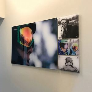 Factory Custom UV Printing Acrylic Board Aluminum <b>Frame</b> Laser Cutting Waterproof Panel for Signage Decoration Branding Display - Product Image 2