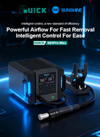 Station de retravaillage à air chaud intelligente QUICK 861 Pro Max