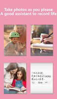 Printer Thermal Mini Saku Lucu Portabel USB Printer Label Foto Dengan Kertas 50mm 200 DPI Desain Kartun