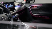 ZYCELA pour RAV4 2020-2025 Éclairage Ambiant Automobile LED Amélioré Symphonie de Couleurs Magique Compatible Lumière de Voiture Colorée 12V Garantie 1 An