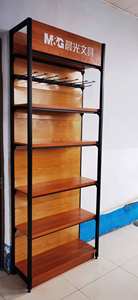 <span class=keywords><strong>Estante</strong></span> de metal de supermercado de un solo lado para tienda minorista, <span class=keywords><strong>estante</strong></span> de pared de tienda de exhibición de <span class=keywords><strong>madera</strong></span> - Product Image 5