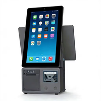 Système de point de vente, machine tout-en-un avec écran tactile HD de 15,6 pouces, imprimante thermique intégrée, lecteur de codes-barres, supermarché, commerce de détail