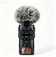 Cache-vent en fourrure anti-bruit pour enregistreur audio ZOOM H6studio – Protection anti-vent pour micro