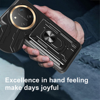 Vente en gros coque de téléphone blindée pour Honor X60 Pro X9C béquille porte-anneau porte-monnaie porte-carte étui de style sport